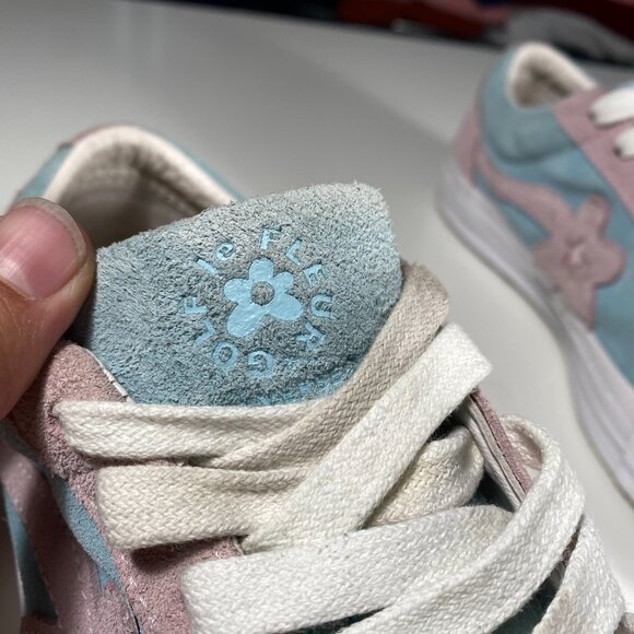 Golf le Fleur x Converse One Star "Plume" Suede Sneakers men's size US 9.5 - Picture 5 of 12